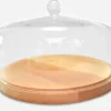 Discount COT-16-1174 Cake dome with wood base, Different Knob - cozylivehome.com | we sell a wide range of comfortable household items Giftware