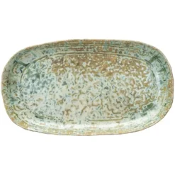 Crackle Glaze Stoneware Platter 14" - cozylivehome.com | we sell a wide range of comfortable household items^ Shop All
