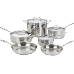 Fashion Cuisinart 10 Piece CHEFS CLASSIC COOKWARE SS - cozylivehome.com | we sell a wide range of comfortable household items Housewares