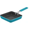 CUISINART MINI NONSTICK FRY PAN SQUARE 5.5" TURQUOISE - cozylivehome.com | we sell a wide range of comfortable household items^ Shop All