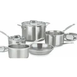 Store Cuisinart Multi Clad 9 Piece Cookware Set - cozylivehome.com | we sell a wide range of comfortable household items Housewares