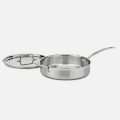 CUISINART MULTICLAD PRO SAUTE PAN W/LID 5.5 QT - cozylivehome.com | we sell a wide range of comfortable household items^ Shop All