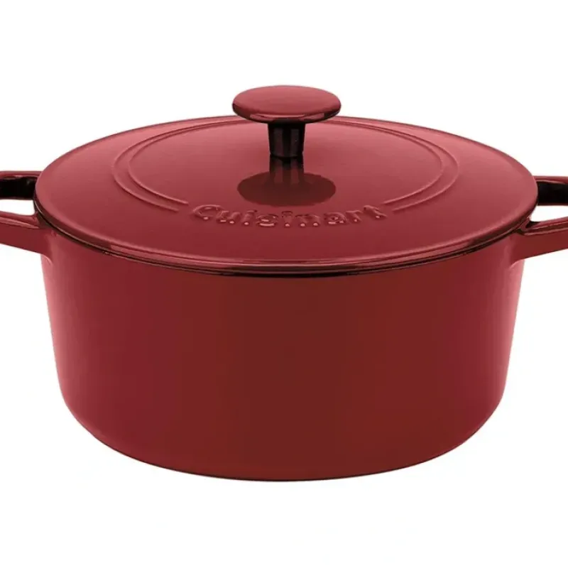 New Cuisinart 5qt Dutch Oven Cast Iron For Sourdough Bread - cozylivehome.com | we sell a wide range of comfortable household items Housewares