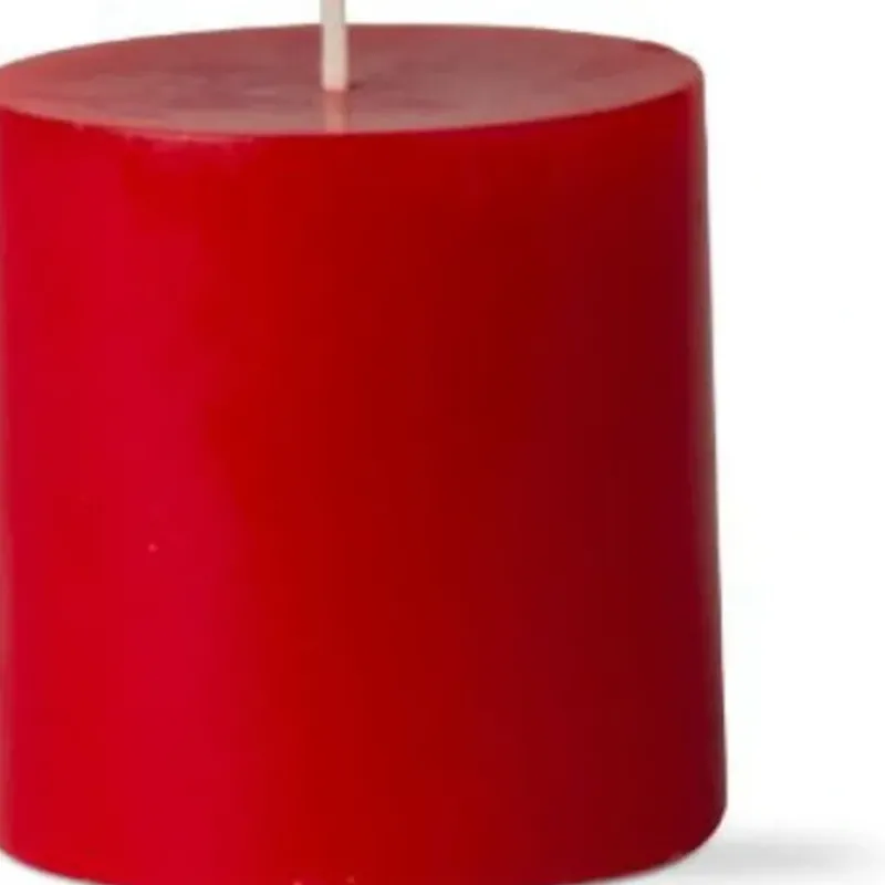 Custom Color Red Pillar Candle - cozylivehome.com | we sell a wide range of comfortable household items^ Shop All