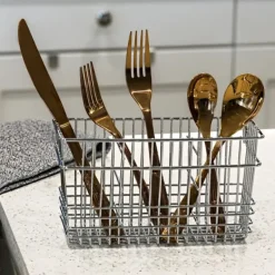 CUTLERY BASKET CHROME - cozylivehome.com | we sell a wide range of comfortable household items^ Shop All