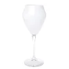 CWN817W V-Shaped Wine Glasses White with Clear Stem - cozylivehome.com | we sell a wide range of comfortable household items^ Shop All