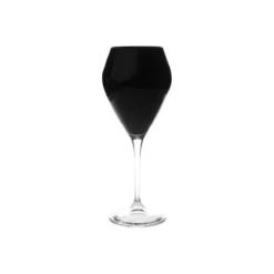 CWR818B V-Shaped Water Glasses Black with Clear Stem - cozylivehome.com | we sell a wide range of comfortable household items^ Shop All