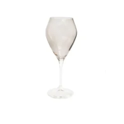 CWR818SM V-Shaped Water Glasses Smoked with Clear Stem - cozylivehome.com | we sell a wide range of comfortable household items^ Shop All