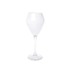 CWR818W V-Shaped Wine Glasses White with Clear Stem - cozylivehome.com | we sell a wide range of comfortable household items^ Shop All