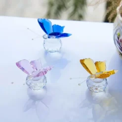 Clearance D Crystal Butterfly Pink - cozylivehome.com | we sell a wide range of comfortable household items Giftware