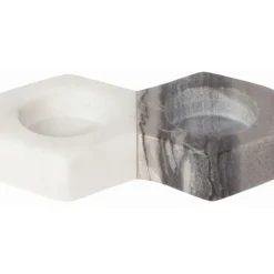 Danica Heirloom Marble Divided Tray | White & Slate - cozylivehome.com | we sell a wide range of comfortable household items^ Shop All