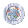 DESSERT PAPER PLATE FLAG & HYDRANGEAS 8IN - cozylivehome.com | we sell a wide range of comfortable household items^ Shop All