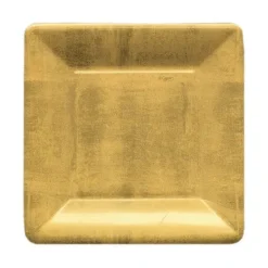 DESSERT PAPER PLATE GOLD LEAF SQ - cozylivehome.com | we sell a wide range of comfortable household items^ Shop All
