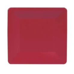 DESSERT PAPER PLATE GROSGRAIN BORDER- RED - cozylivehome.com | we sell a wide range of comfortable household items^ Shop All