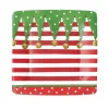 DESSERT PAPER PLATE STOCKING STRIPE SQ - cozylivehome.com | we sell a wide range of comfortable household items^ Shop All