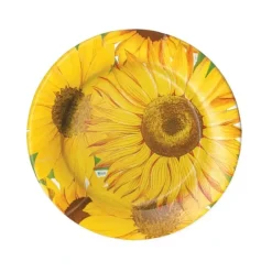 DESSERT PAPER PLATE SUNFLOWERS 8IN - cozylivehome.com | we sell a wide range of comfortable household items^ Shop All