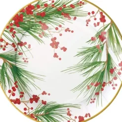 DINNER PAPER PLATE BERRIES AND PINE - cozylivehome.com | we sell a wide range of comfortable household items^ Shop All