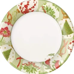 DINNER PAPER PLATE BOTANICAL ORNAMENTS - cozylivehome.com | we sell a wide range of comfortable household items^ Shop All