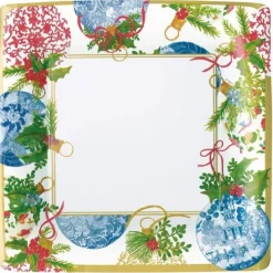 DINNER PAPER PLATE PORCELAIN ORNAMENTS SQ - cozylivehome.com | we sell a wide range of comfortable household items^ Shop All