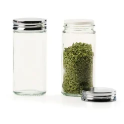 DISCONTINUED - FLAT TOP SPICE JAR 3 OZ - cozylivehome.com | we sell a wide range of comfortable household items^ Shop All