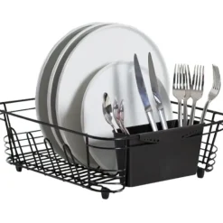 DISH DRAINER 2 PC SET BLACK - cozylivehome.com | we sell a wide range of comfortable household items^ Shop All