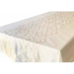 DM GRID-70X144 SPILL-PROOF METALIC GRID TABLECLOTH - cozylivehome.com | we sell a wide range of comfortable household items^ Shop All