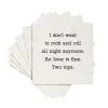 DON'T WANT TO R&R ALL NIGHT FUNNY COCKTAIL NAPKIN - cozylivehome.com | we sell a wide range of comfortable household items^ Shop All