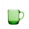 Duralex Versailles Glass Tea Mug with Handle Green 8oz - cozylivehome.com | we sell a wide range of comfortable household items^ Shop All