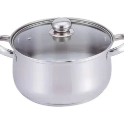 Clearance DUTCH OVEN-6qt S.S. W/GLASS COVER - cozylivehome.com | we sell a wide range of comfortable household items Housewares