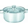 Outlet DUTCH OVEN-S.S. w-GLASS COVER 3 QT - cozylivehome.com | we sell a wide range of comfortable household items Housewares