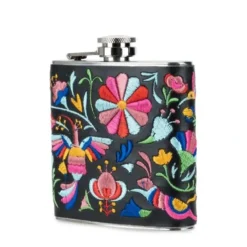 Embroidered Flask by Blush - cozylivehome.com | we sell a wide range of comfortable household items^ Shop All