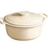 EMILE HENRY ROUND STEWPOT 6 QT CREME - cozylivehome.com | we sell a wide range of comfortable household items^ Shop All