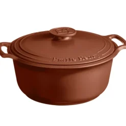 EMILE HENRY ROUND STEWPOT 6 QT SIENNA - cozylivehome.com | we sell a wide range of comfortable household items^ Shop All