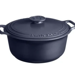 EMILE HENRY STEWPOT 6QT ROUND BLUE - cozylivehome.com | we sell a wide range of comfortable household items^ Shop All