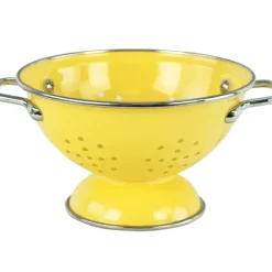 ENAMELED CALYPSO COLANDER 1.5 QT YELLOW - cozylivehome.com | we sell a wide range of comfortable household items^ Shop All