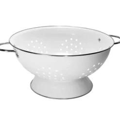 ENAMELED CALYPSO COLANDER 5 QT WHT - cozylivehome.com | we sell a wide range of comfortable household items^ Shop All