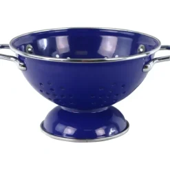ENAMELED CALYPSO COLANDER 1.5 QT INDIGO - cozylivehome.com | we sell a wide range of comfortable household items^ Shop All