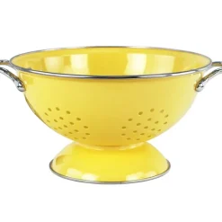 ENAMELED CALYPSO COLANDER 1 QT LEMON - cozylivehome.com | we sell a wide range of comfortable household items^ Shop All