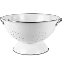 ENAMELED CALYPSO COLANDER 3 QT WHT - cozylivehome.com | we sell a wide range of comfortable household items^ Shop All