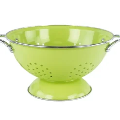 ENAMELED CALYPSO COLANDER 1 QT LIME - cozylivehome.com | we sell a wide range of comfortable household items^ Shop All