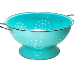 ENAMELED CALYPSO COLANDER 5 QT TURQ - cozylivehome.com | we sell a wide range of comfortable household items^ Shop All