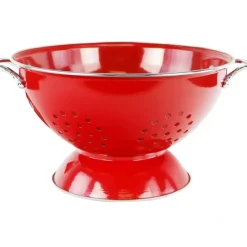 ENAMELED CALYPSO COLANDER 7 QT RED - cozylivehome.com | we sell a wide range of comfortable household items^ Shop All