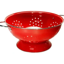 ENAMELED CALYPSO COLANDER 5 QT RED - cozylivehome.com | we sell a wide range of comfortable household items^ Shop All