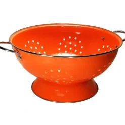 ENAMELED CALYPSO COLANDER 5 QT ORANGE - cozylivehome.com | we sell a wide range of comfortable household items^ Shop All