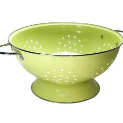ENAMELED CALYPSO COLANDER 1.5 QT LIME - cozylivehome.com | we sell a wide range of comfortable household items^ Shop All
