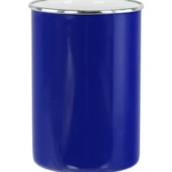 ENAMELED STEEL UTENSIL HOLDER INDIGO - cozylivehome.com | we sell a wide range of comfortable household items^ Shop All