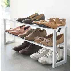 Expandable Shoe Rack - Steel - Double - cozylivehome.com | we sell a wide range of comfortable household items^ Shop All