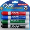 EXPO MRK,CHIS,4PK BLK,BL,RD,GR - cozylivehome.com | we sell a wide range of comfortable household items^ Shop All