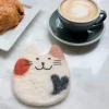 Felt Calico Cat Coasters Set-4 - cozylivehome.com | we sell a wide range of comfortable household items^ Shop All
