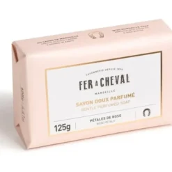 Fer à Cheval Gentle Perfumed Soap Bar - Rose Petals - cozylivehome.com | we sell a wide range of comfortable household items^ Shop All